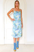 Helena "Nouveau Nymphs" Reversible Satin Slip Dress